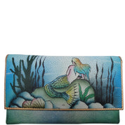 Little Mermaid - Checkbook Clutch Wallet - 1042