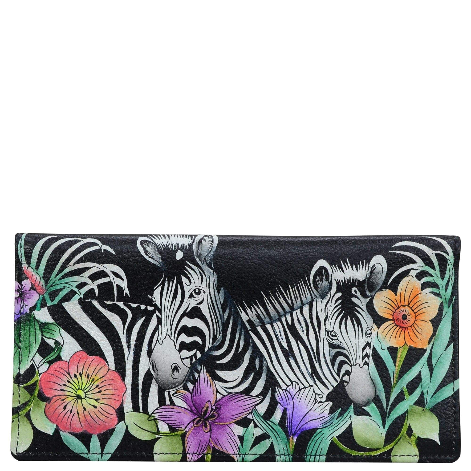 Playful Zebras Checkbook Cover - 1056