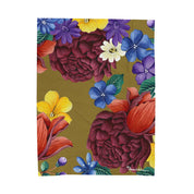 Dreamy Floral Velveteen Plush Blanket