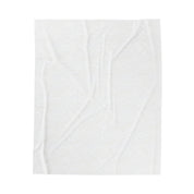 Island Escape Black Velveteen Plush Blanket