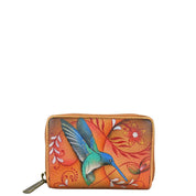 Flying Jewels Tan Accordion Style Credit And Business Card Holder - 1110