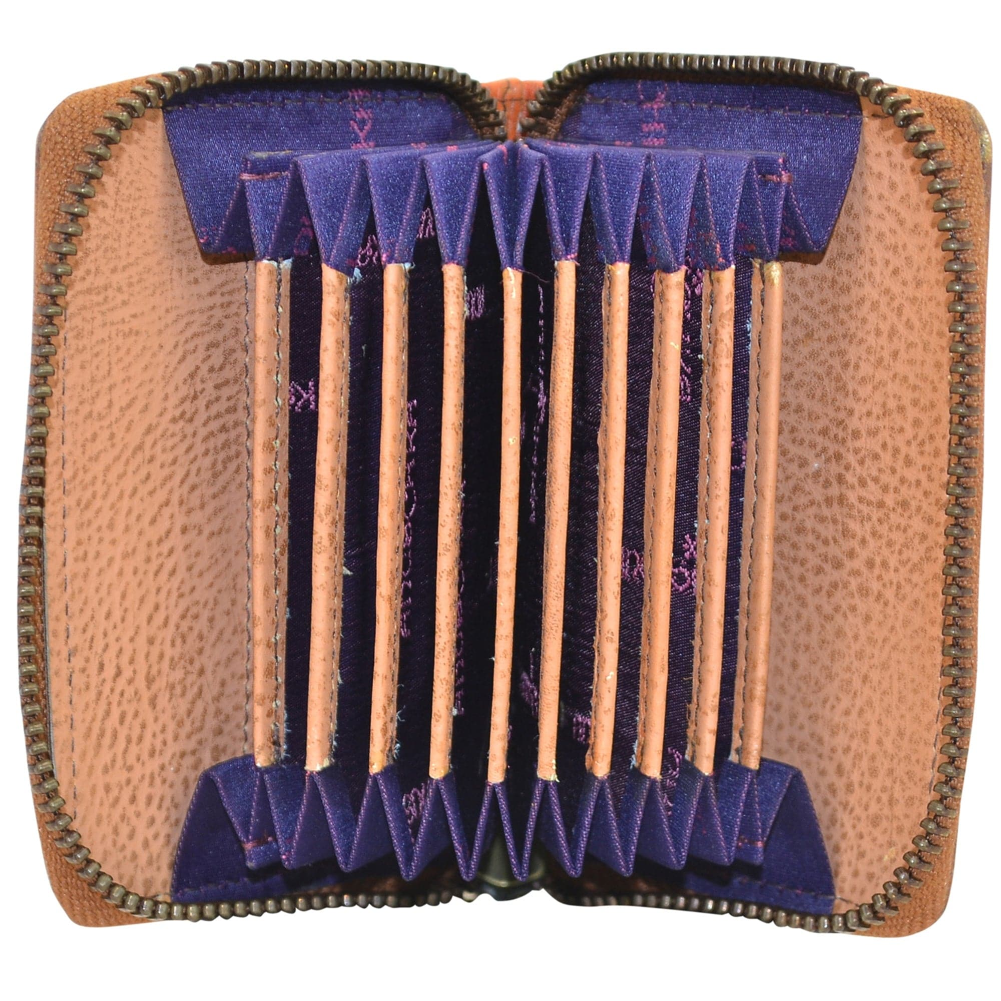 Accordion Style Credit And Business Card Holder - 1110