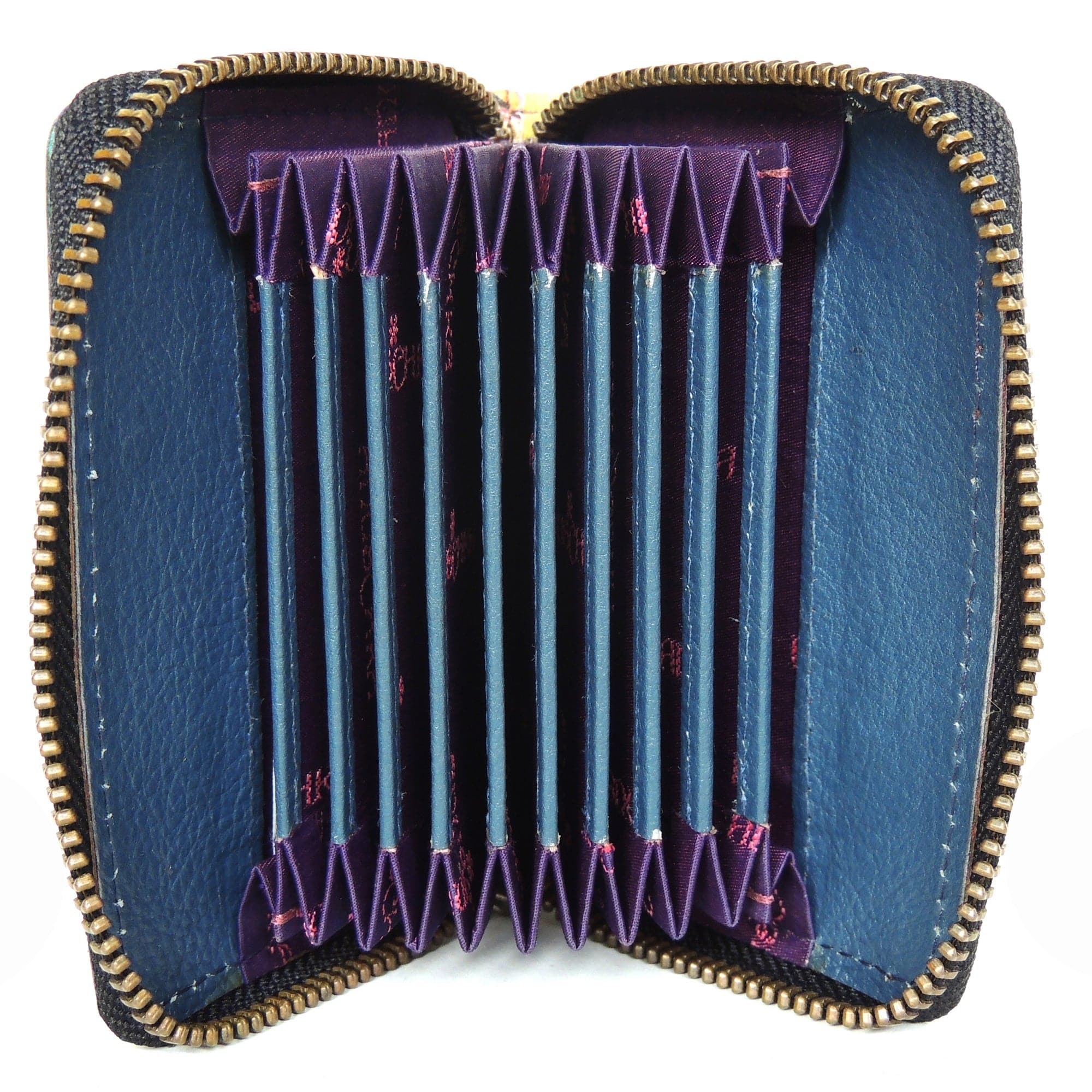 Accordion Style Credit And Business Card Holder - 1110