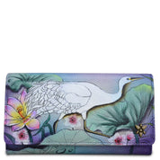 Peaceful Garden Accordion Flap Wallet - 1112