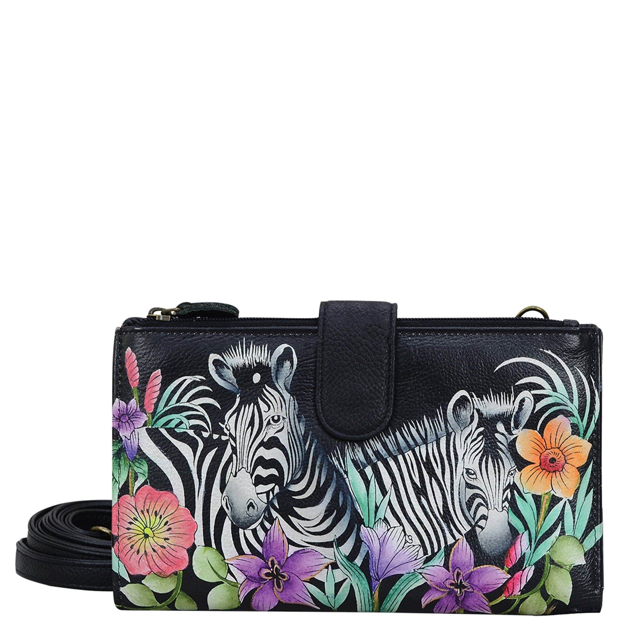Playful Zebras Cell Phone Case & Wallet - 1113
