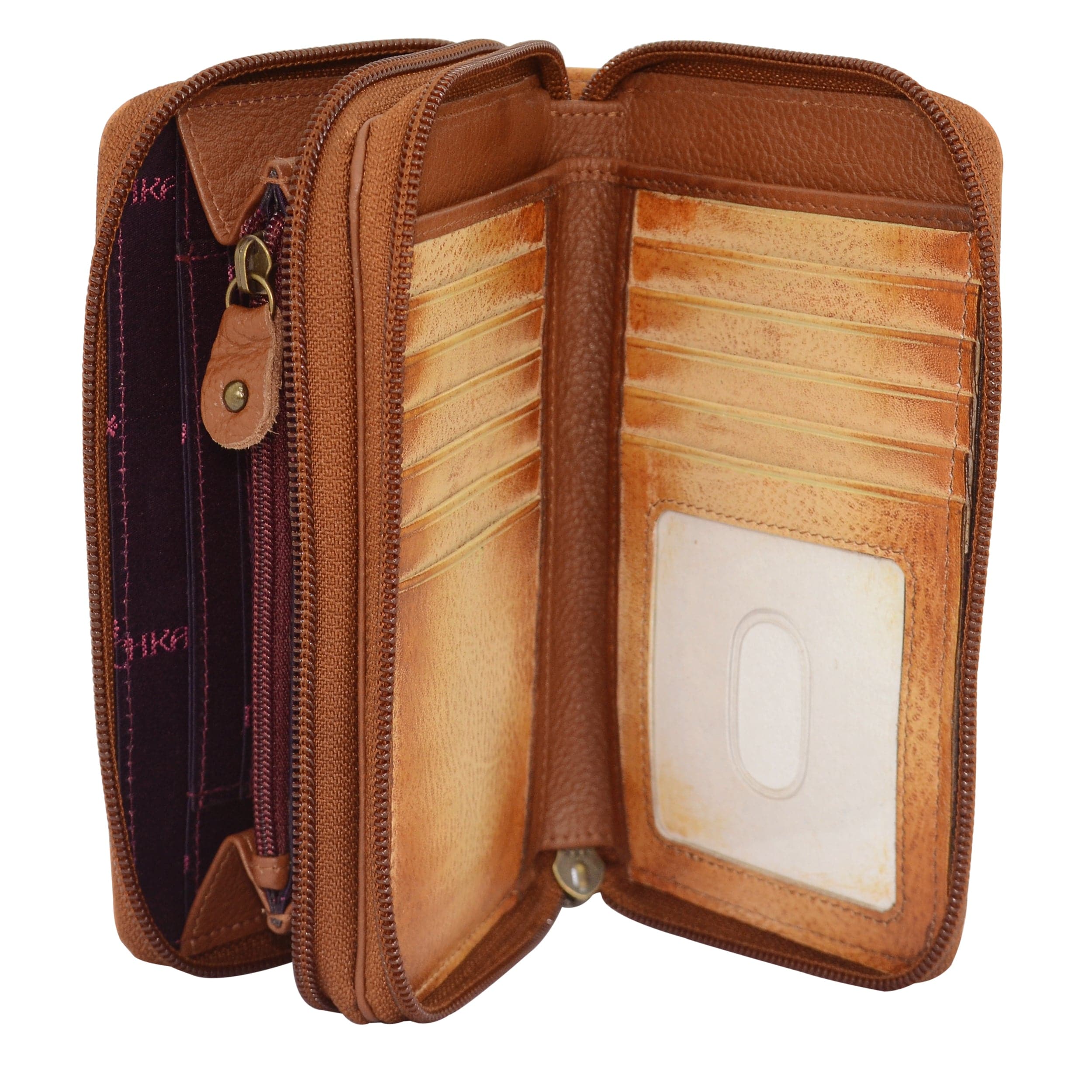 Twin Zip Organizer Wallet - 1125