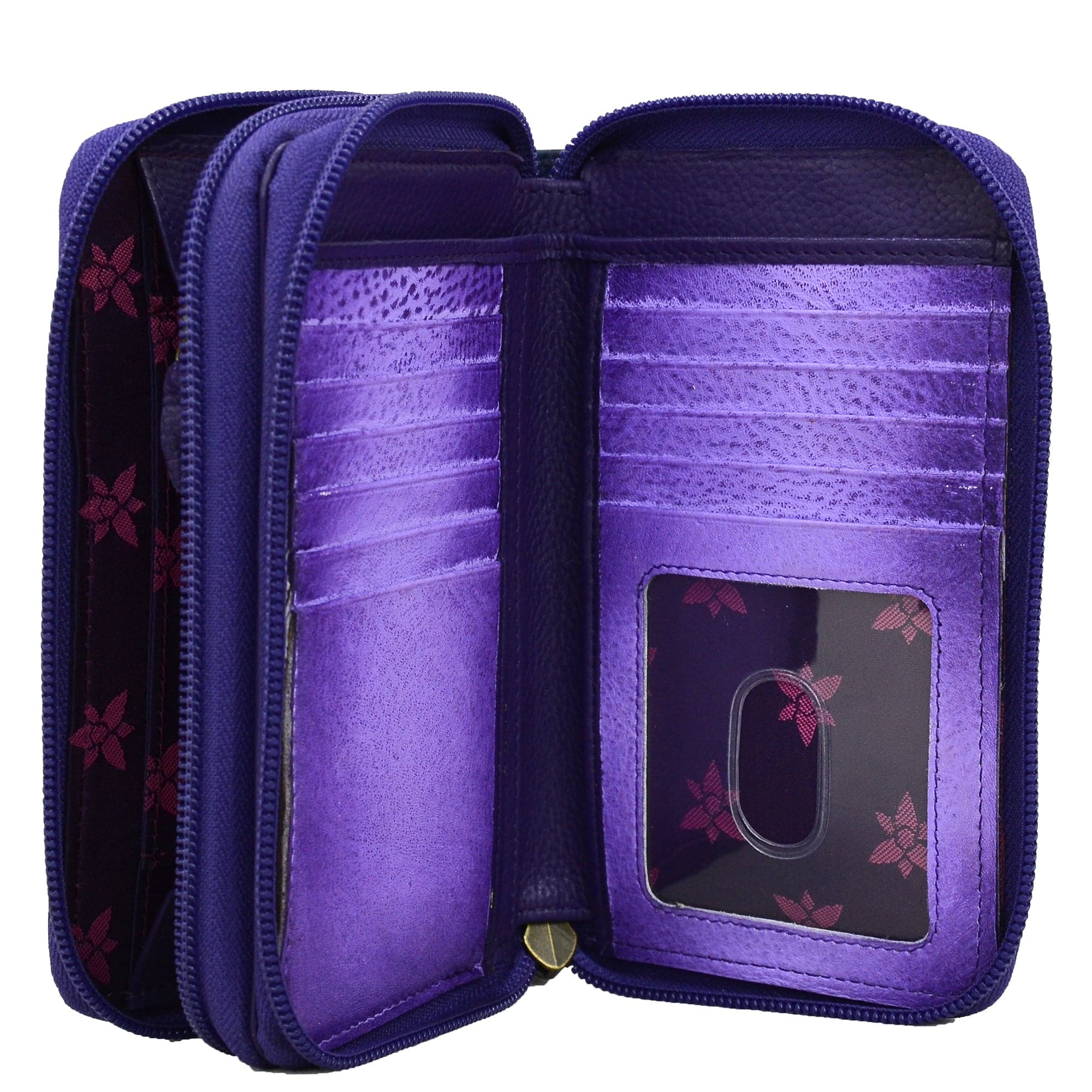 Twin Zip Organizer Wallet - 1125