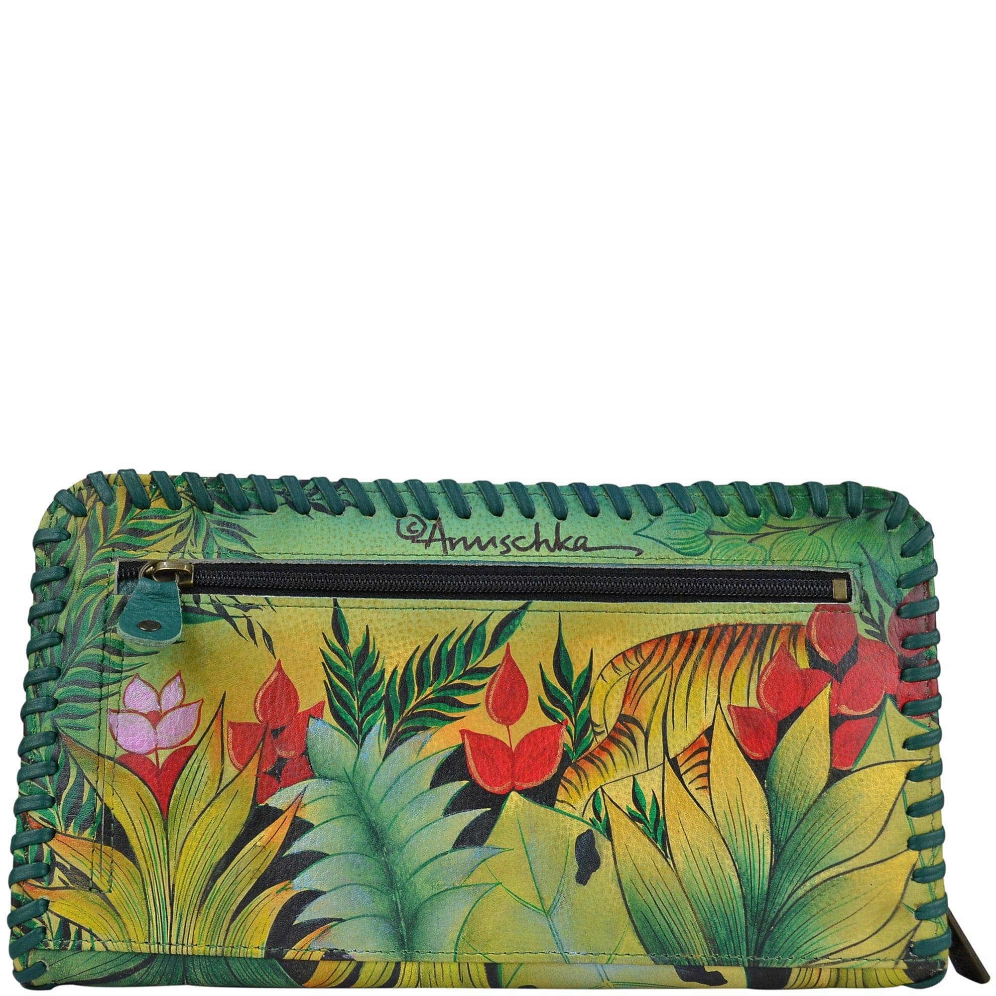 Zip Around Wristlet with Removable Strap - 1134