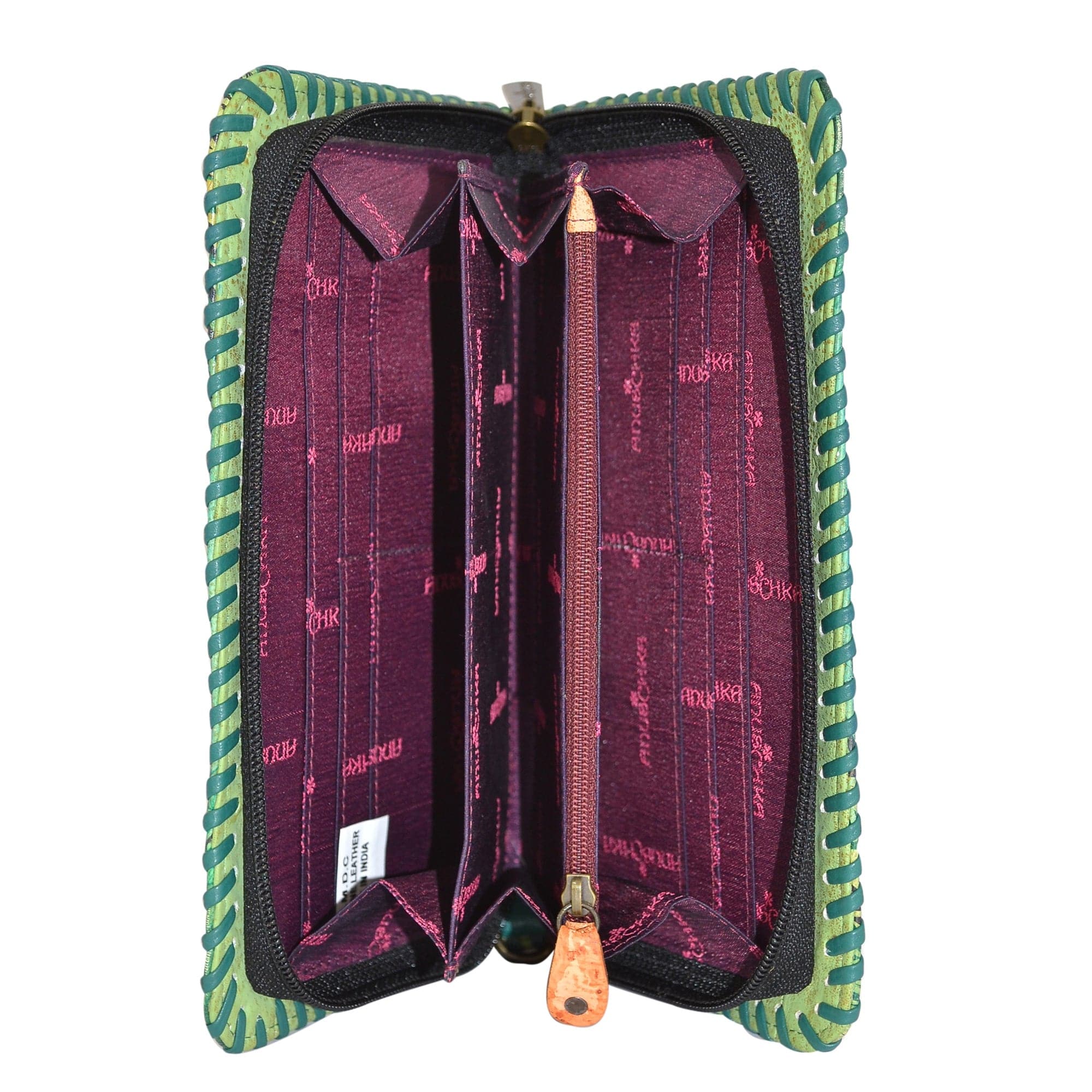 Zip Around Wristlet with Removable Strap - 1134