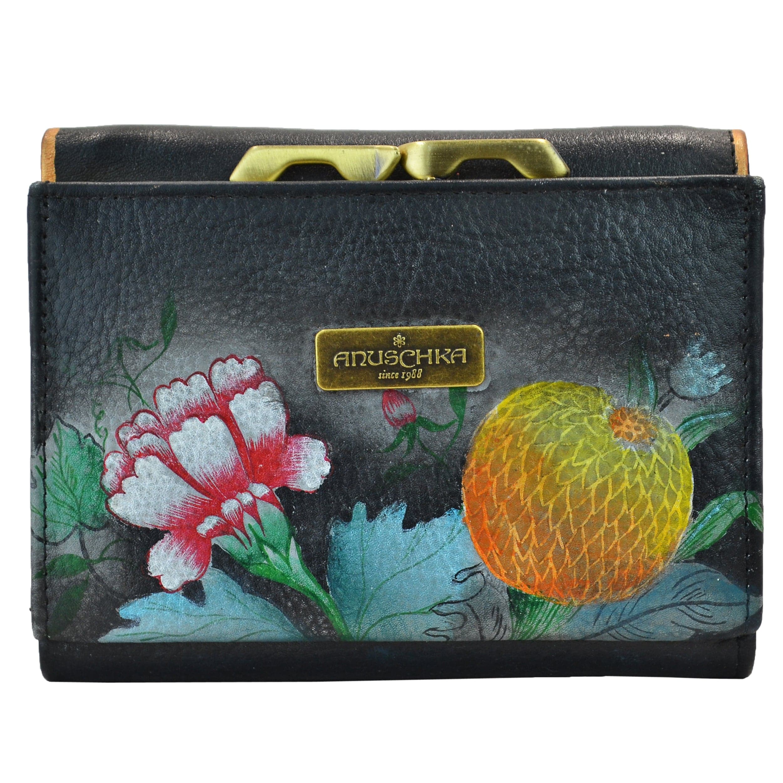 RFID Blocking Small Flap French Wallet - 1138