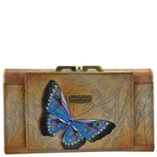 RFID Blocking Two fold French Wallet - 1139