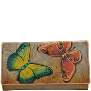 Earth Song - RFID Blocking Two fold French Wallet - 1139