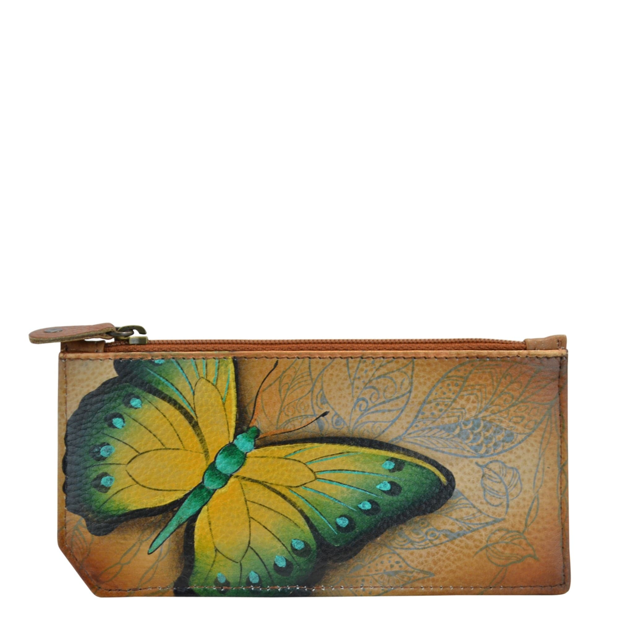 Earth Song - RFID Blocking Card Case with Coin Pouch - 1140