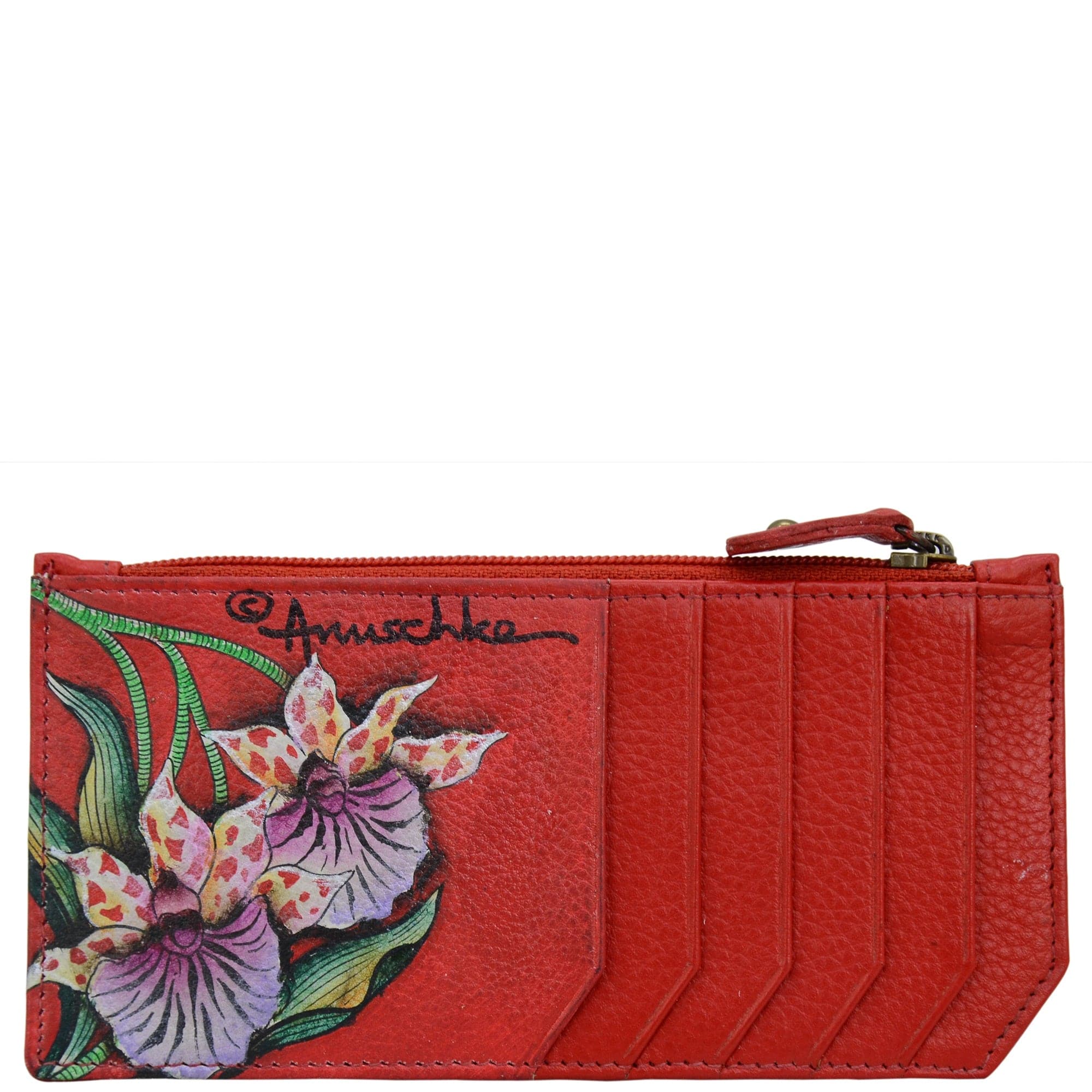 RFID Blocking Card Case with Coin Pouch - 1140 - Anuschka