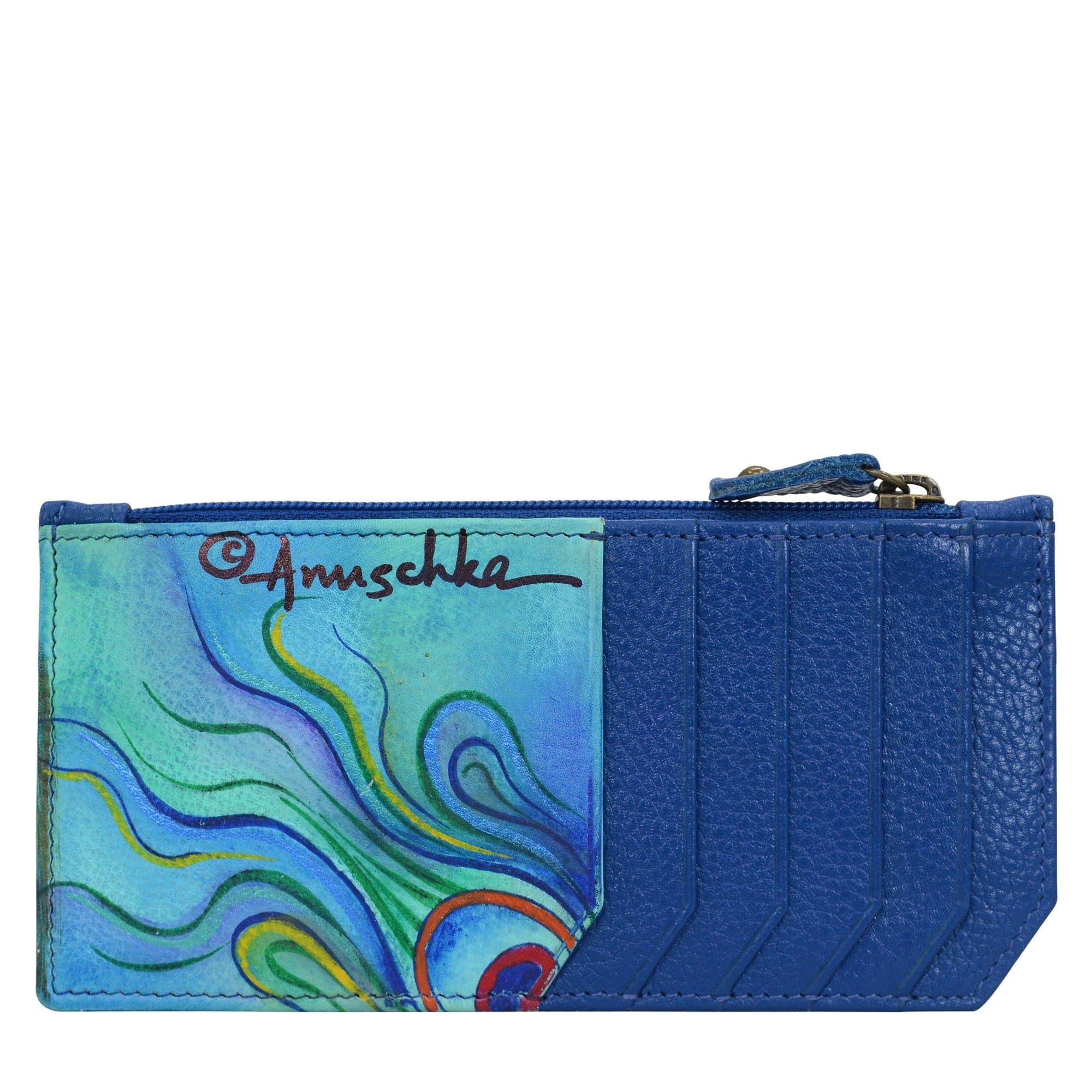 RFID Blocking Card Case with Coin Pouch - 1140 - Anuschka