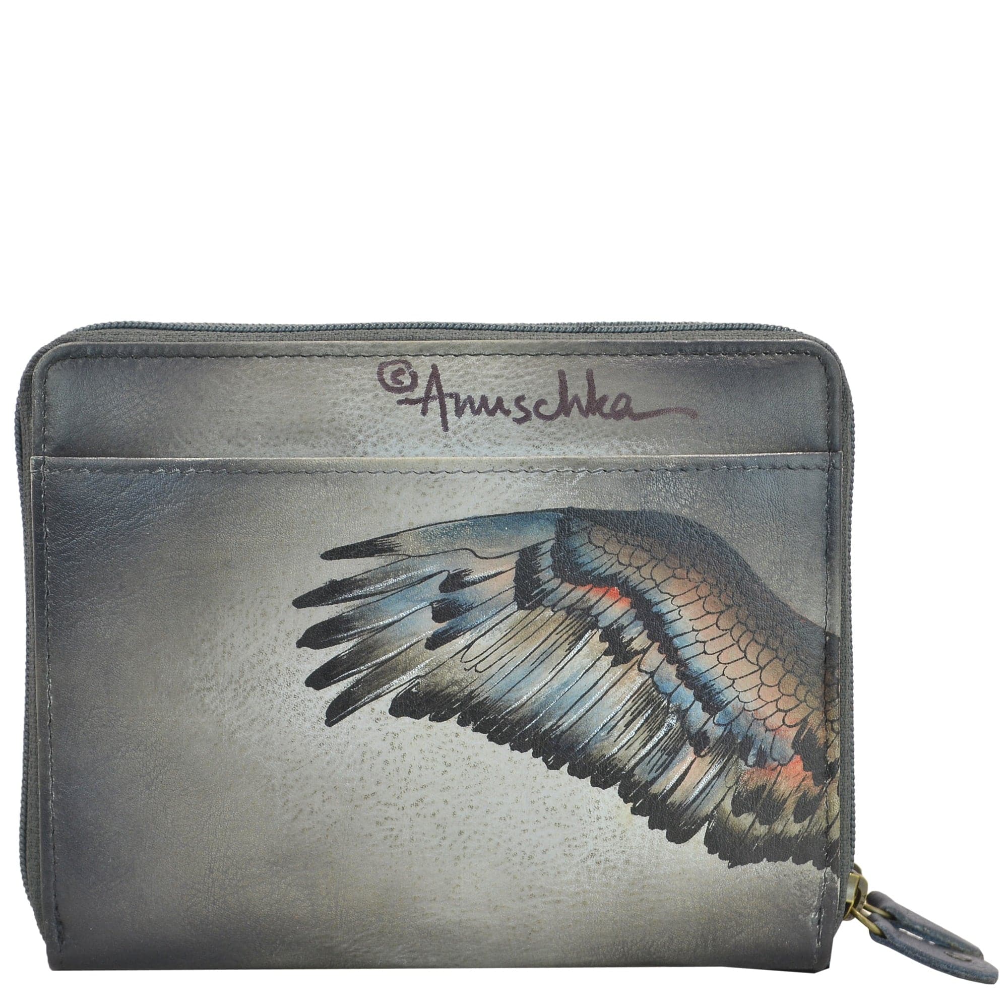 Zip Around Organizer RFID Clutch Wallet - 1143