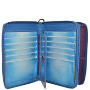 Zip Around Organizer RFID Clutch Wallet - 1143