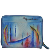 Zip Around Organizer RFID Clutch Wallet - 1143