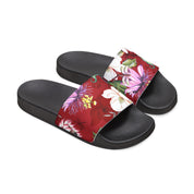 Crimson Garden Slide Sandals