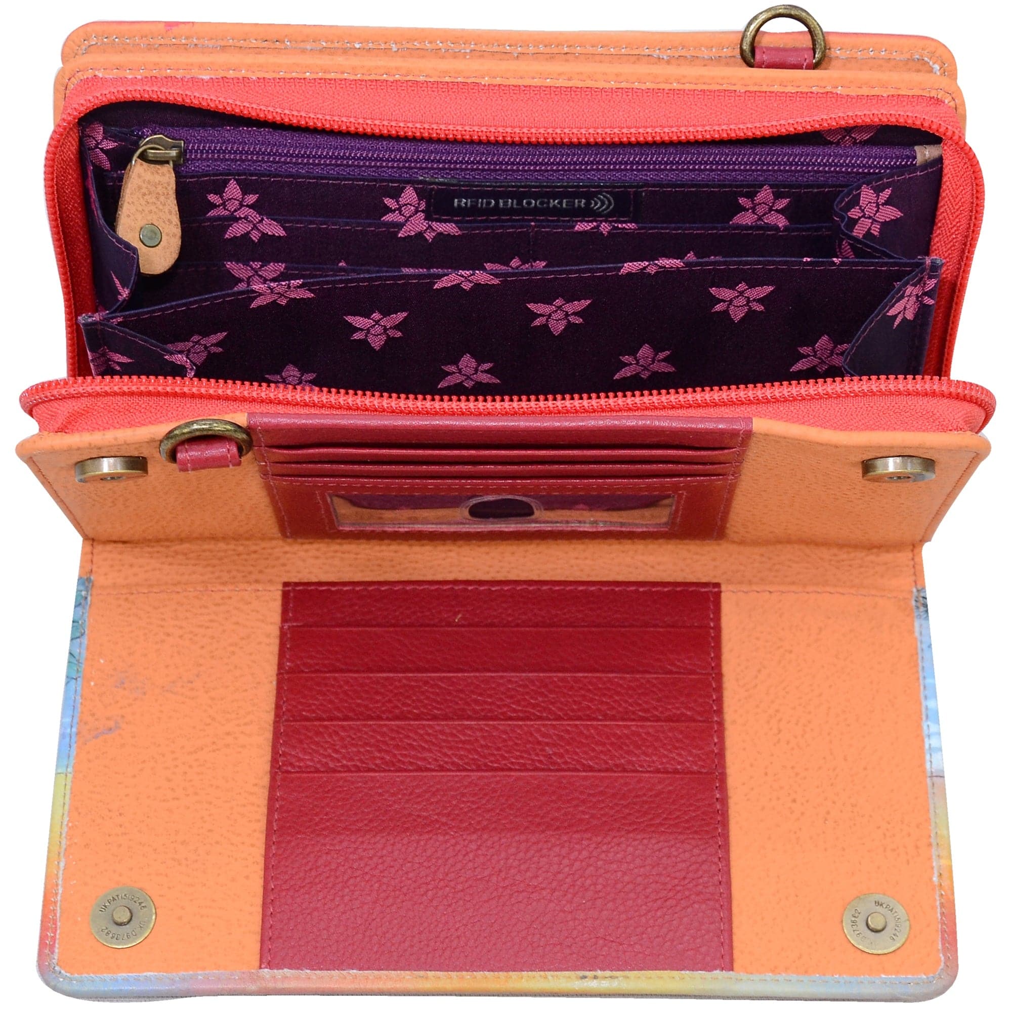 Organizer Wallet Crossbody - 1149 - Anuschka