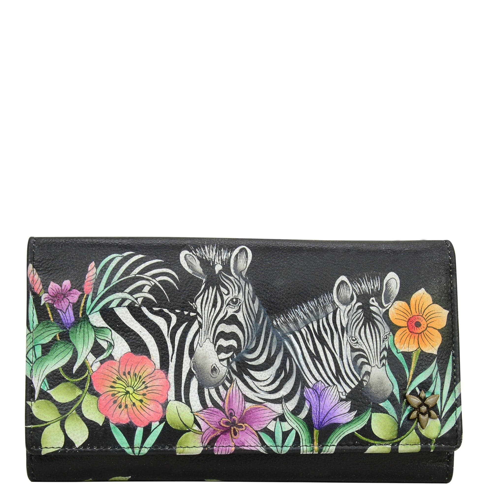 Playful Zebras Three Fold Wallet - 1150