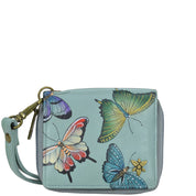 Butterfly Heaven Zip Around Small Organizer Wallet - 1161