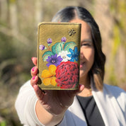 Two-Fold Small Organizer Wallet - 1166