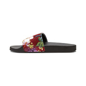 Crimson Garden Slide Sandals