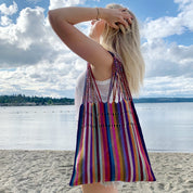 Hand Woven Totes from Oaxaca, Mexico - 12006