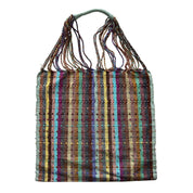 Anuschka style 12006, Hand Woven Totes from Oaxaca, Mexico. These vibrant striped tote bags are handwoven on traditional looms in Oaxaca, Mexico.