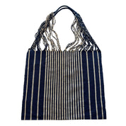 Anuschka style 12006, Hand Woven Totes from Oaxaca, Mexico. These vibrant striped tote bags are handwoven on traditional looms in Oaxaca, Mexico.