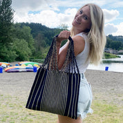 Hand Woven Totes from Oaxaca, Mexico - 12006