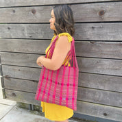 Hand Woven Totes from Oaxaca, Mexico - 12006