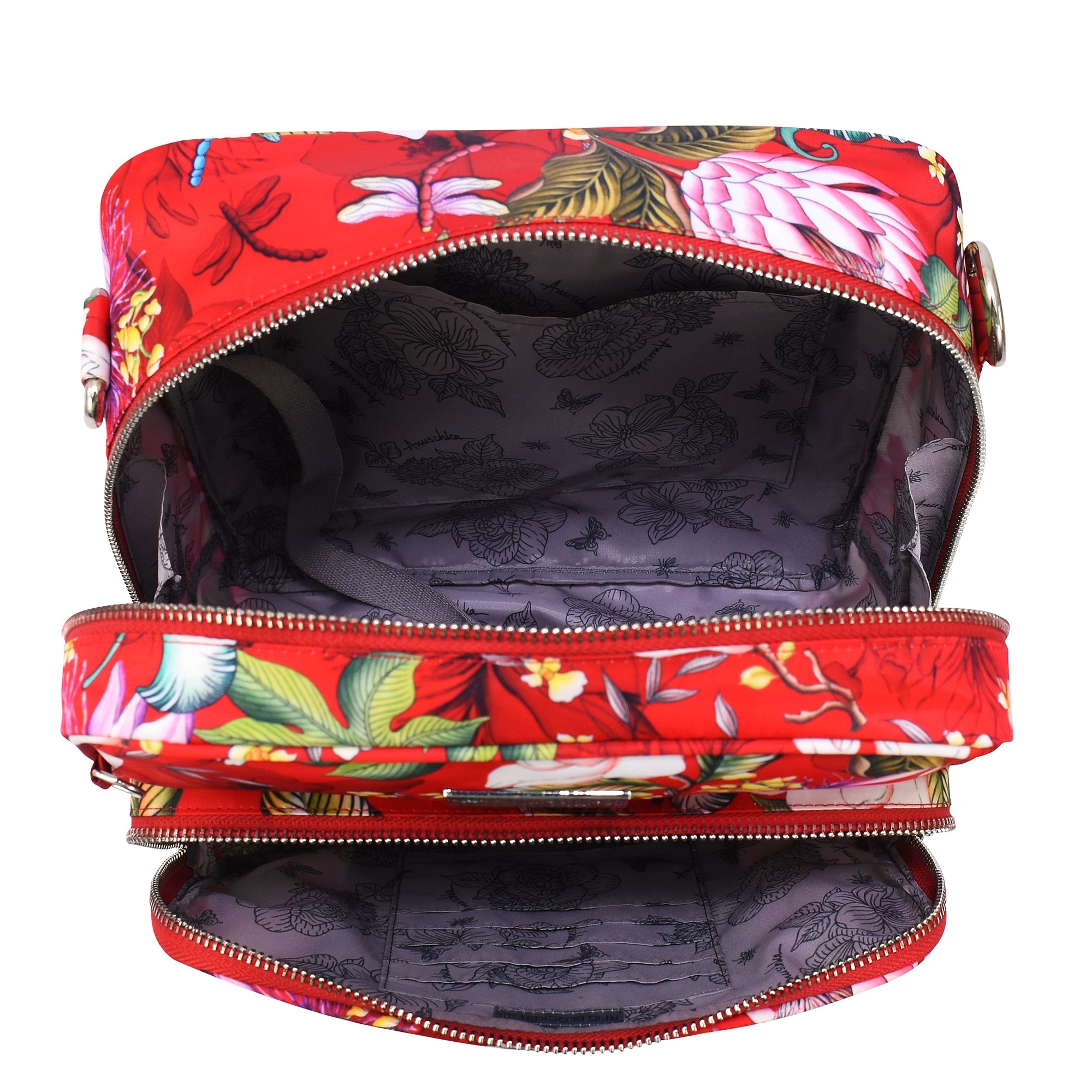 Wanderlust Luxe Fabric Organizer Crossbody-12021