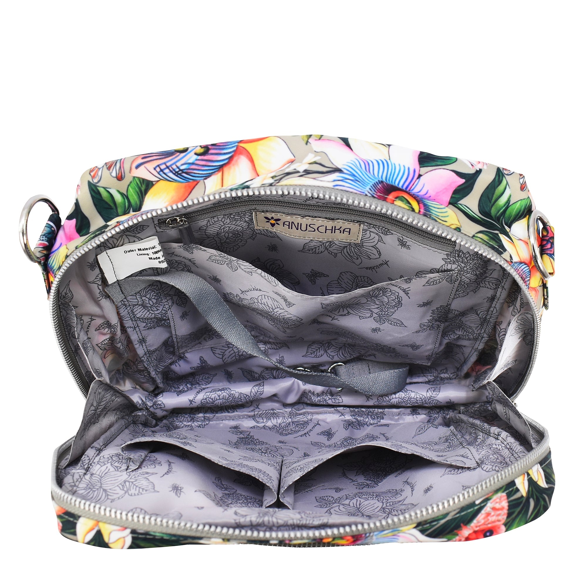 Wanderlust Luxe Fabric Organizer Crossbody-12021