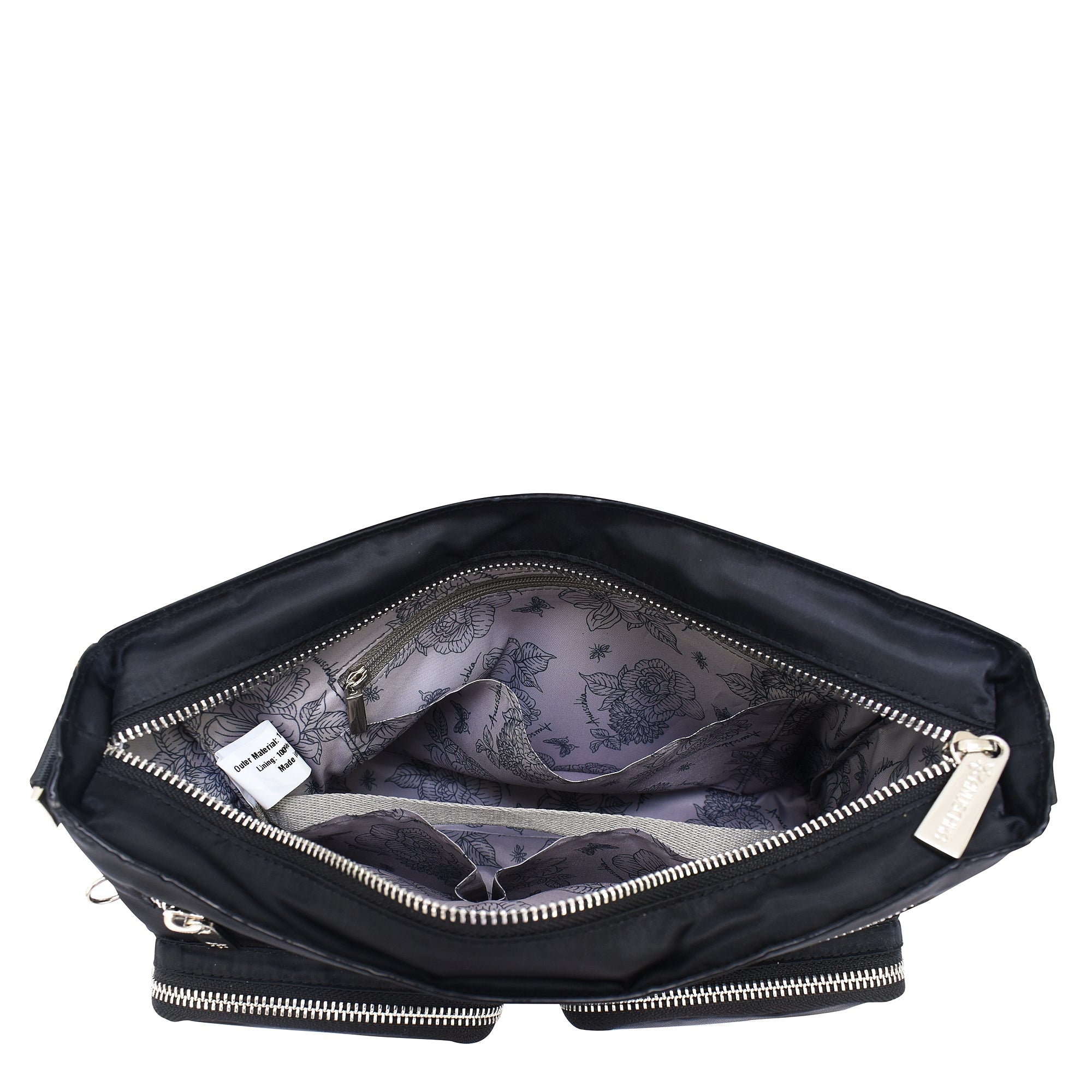 Wanderlust Luxe Fabric Crossbody Bag-12022