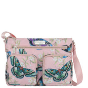 Wanderlust Luxe Fabric Crossbody Bag-12022