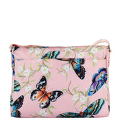 Wanderlust Luxe Fabric Crossbody Bag-12022