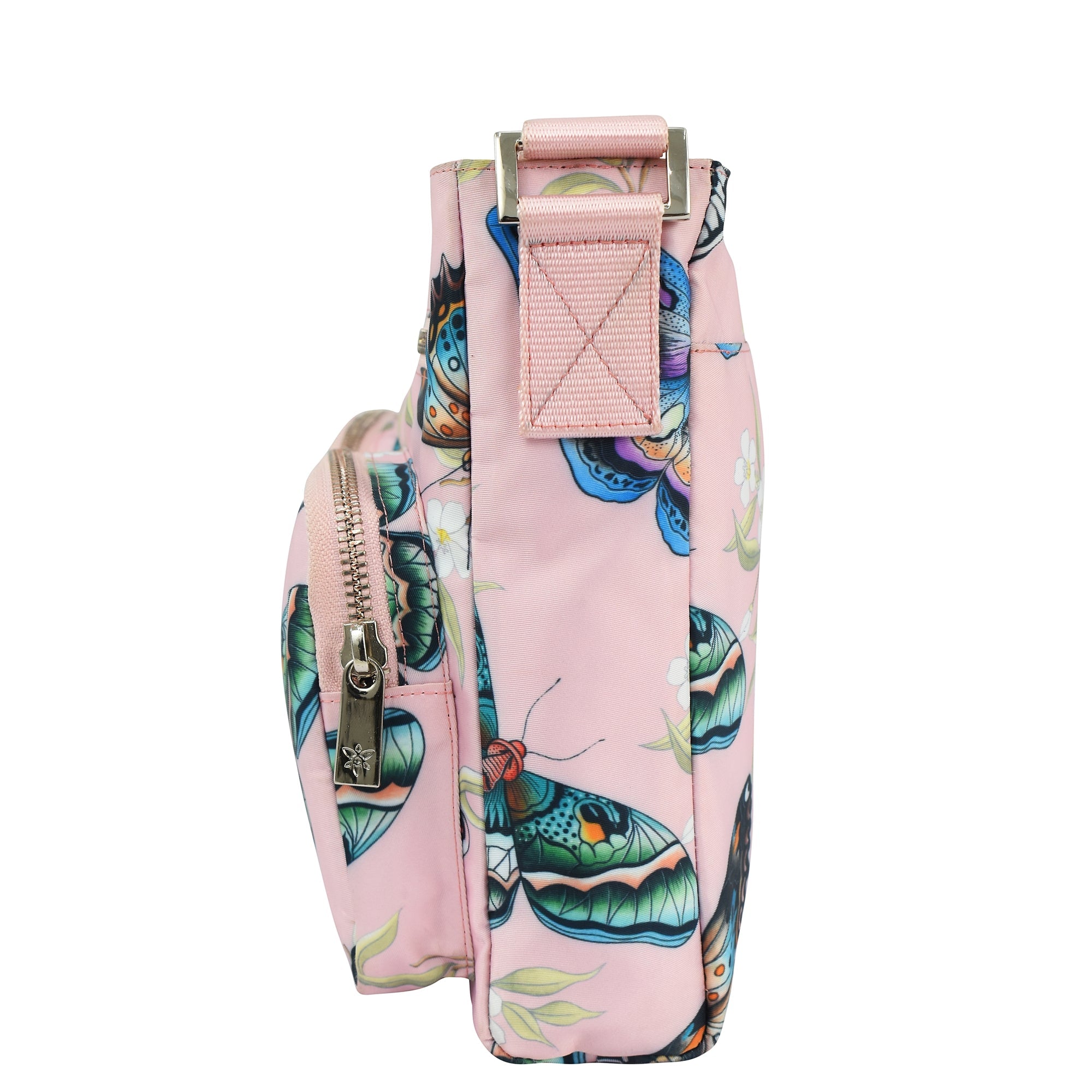 Wanderlust Luxe Fabric Crossbody Bag-12022