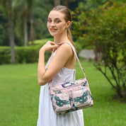 Wanderlust Luxe Fabric Crossbody Bag-12022