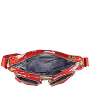 Wanderlust Luxe Fabric Crossbody Bag-12022