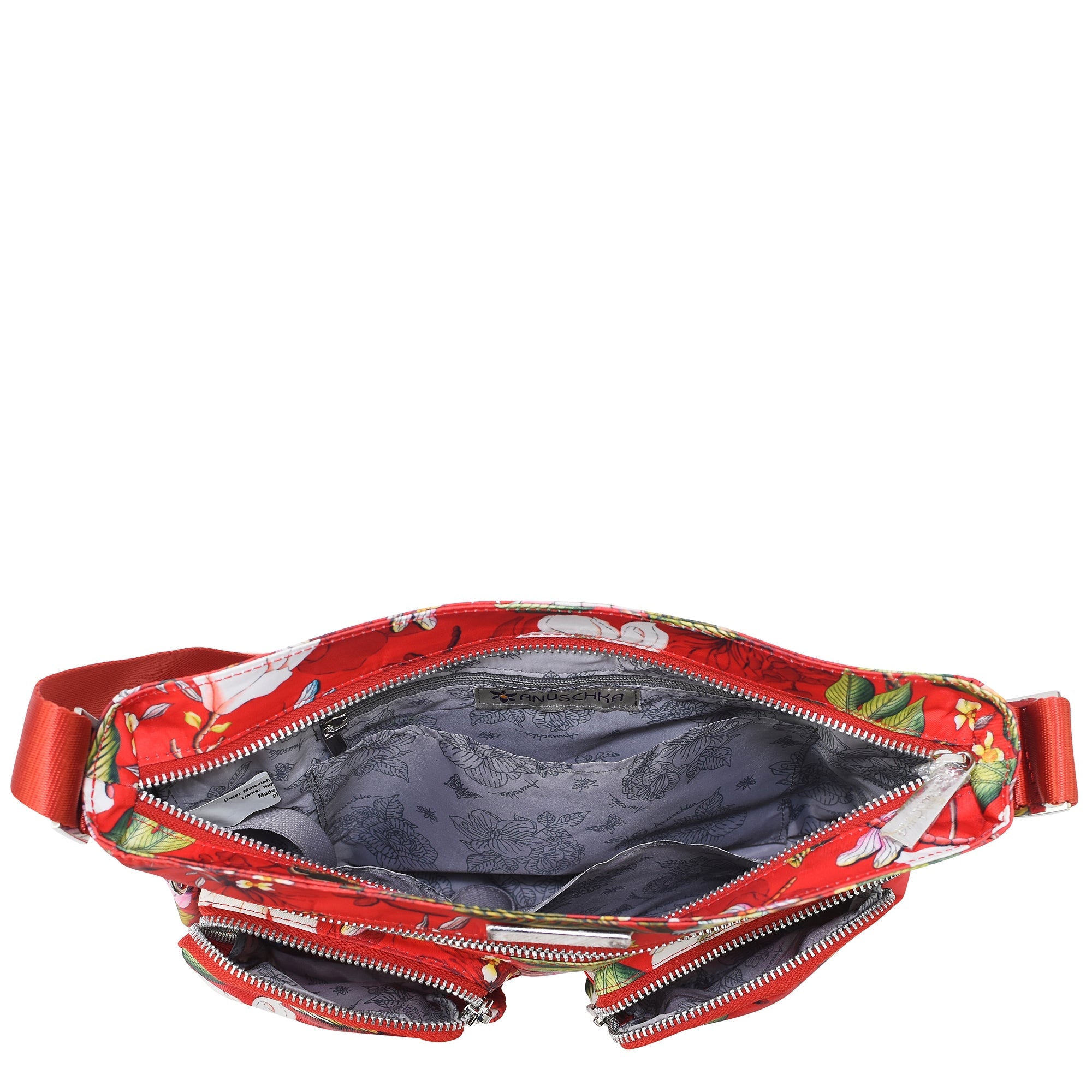 Wanderlust Luxe Fabric Crossbody Bag-12022