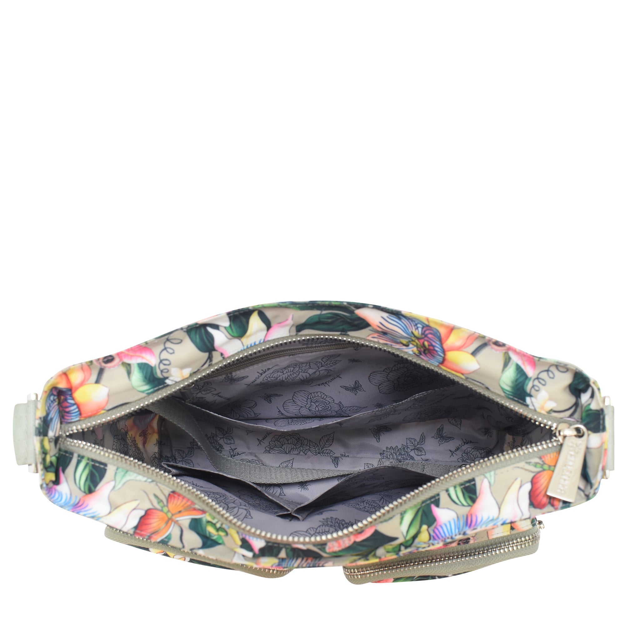 Wanderlust Luxe Fabric Crossbody Bag-12022