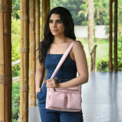 Wanderlust Luxe Fabric Crossbody Bag-12022