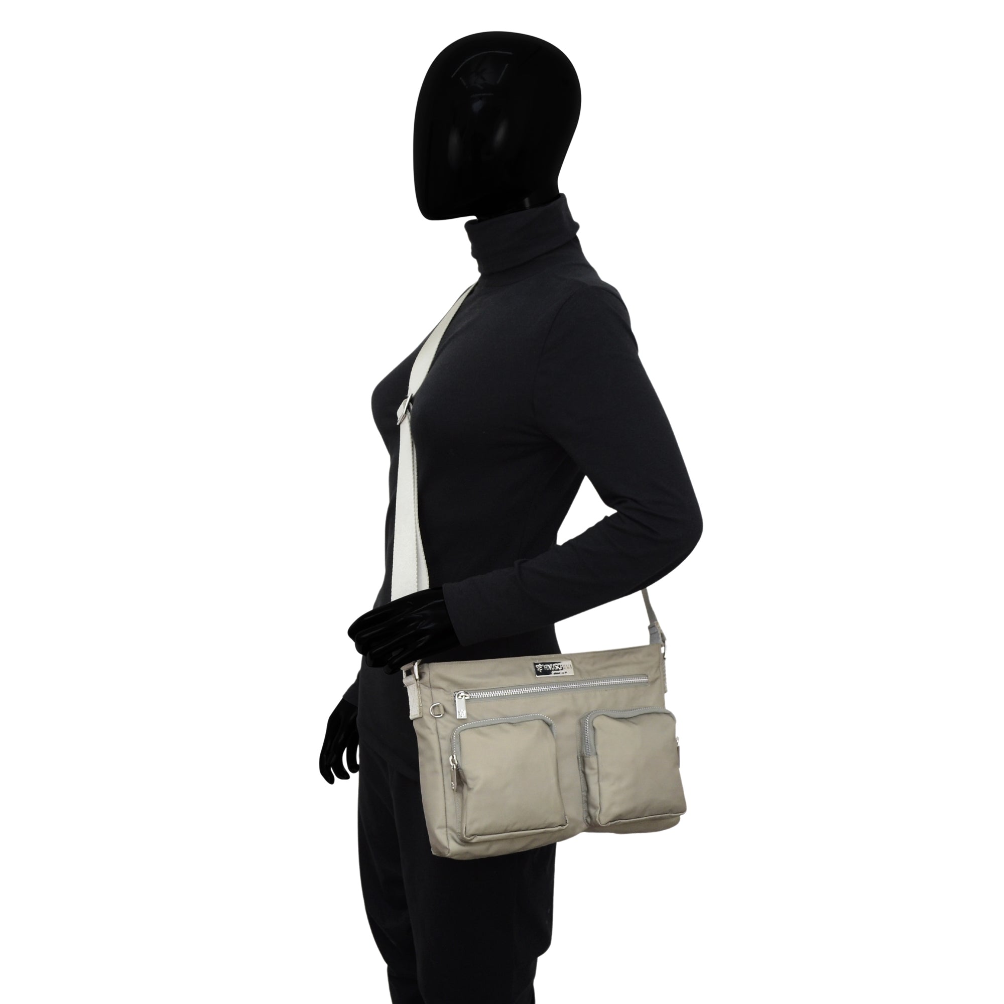 Wanderlust Luxe Fabric Crossbody Bag-12022