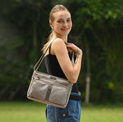 Wanderlust Luxe Fabric Crossbody Bag-12022