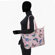 Wanderlust Luxe Fabric Tote-12025