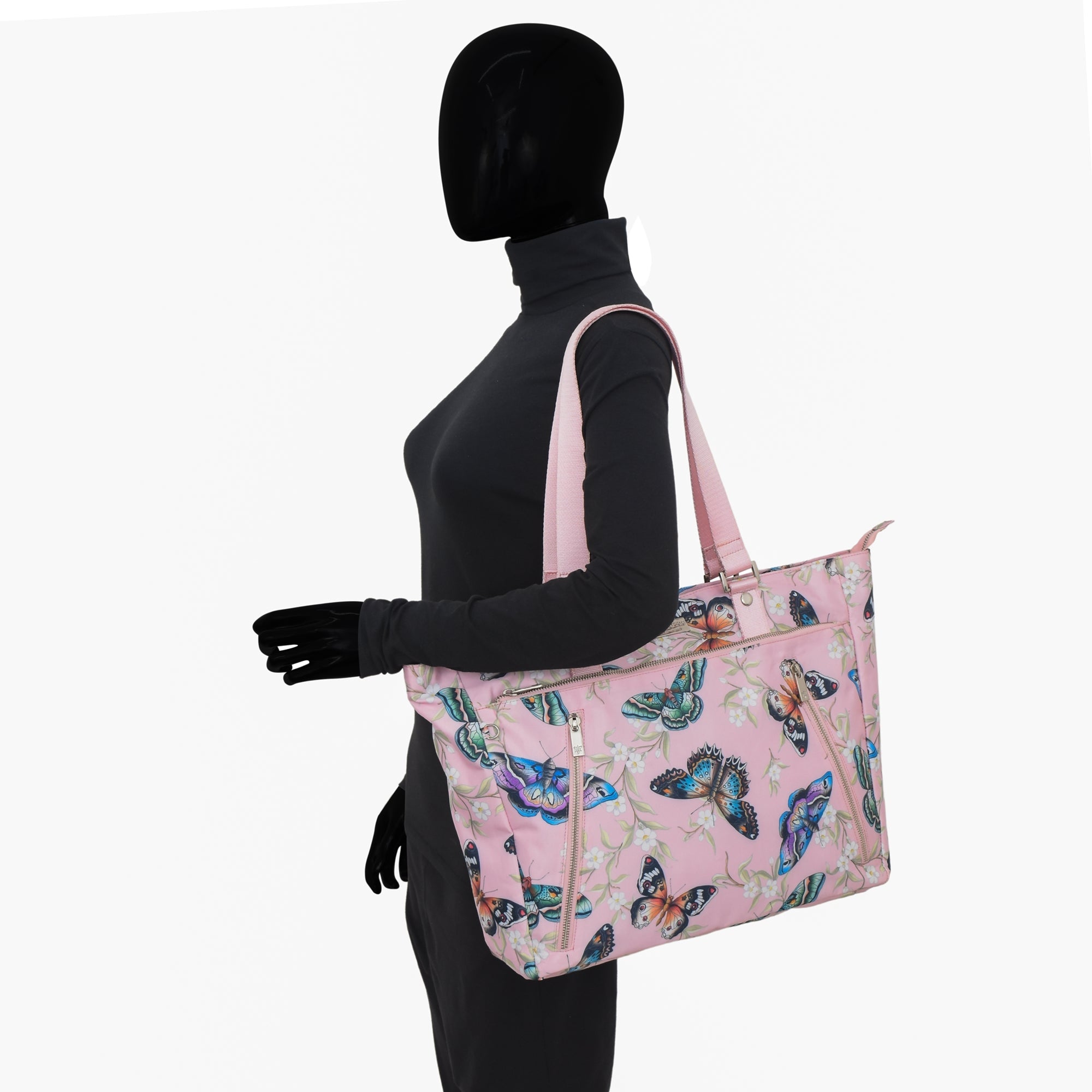 Wanderlust Luxe Fabric Tote-12025