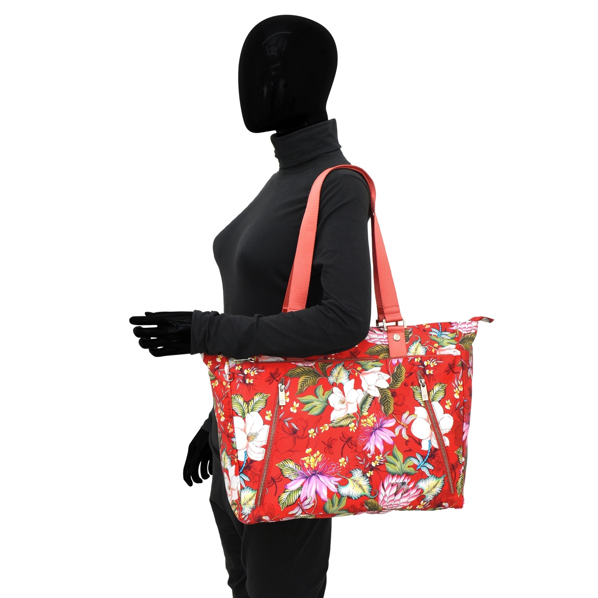 Wanderlust Luxe Fabric Tote-12025