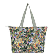 Wanderlust Luxe Fabric Tote-12025